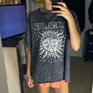 Oversized vintage Sublime graphic tee
